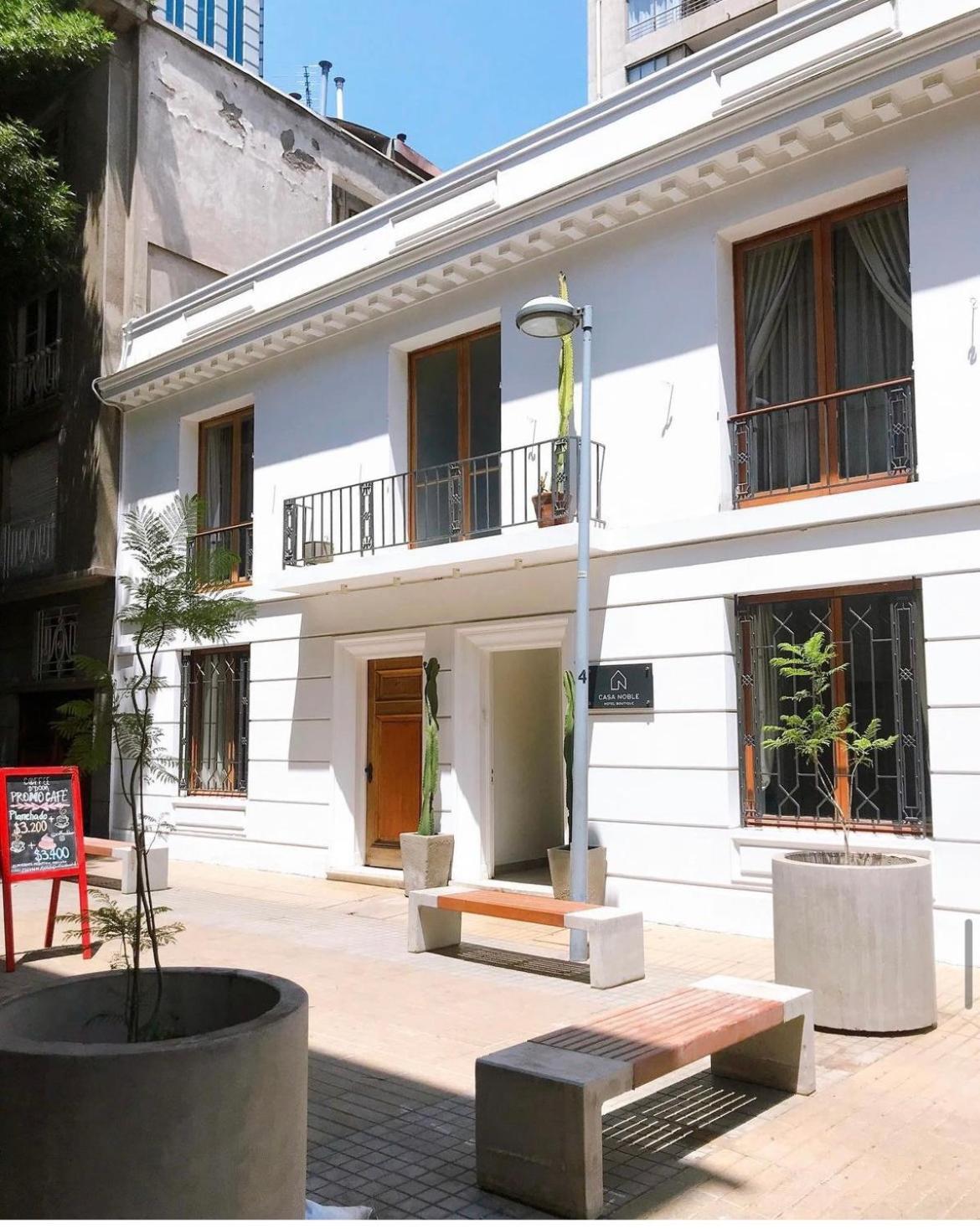 Hotel Boutique Casa Noble Santiago Exterior foto